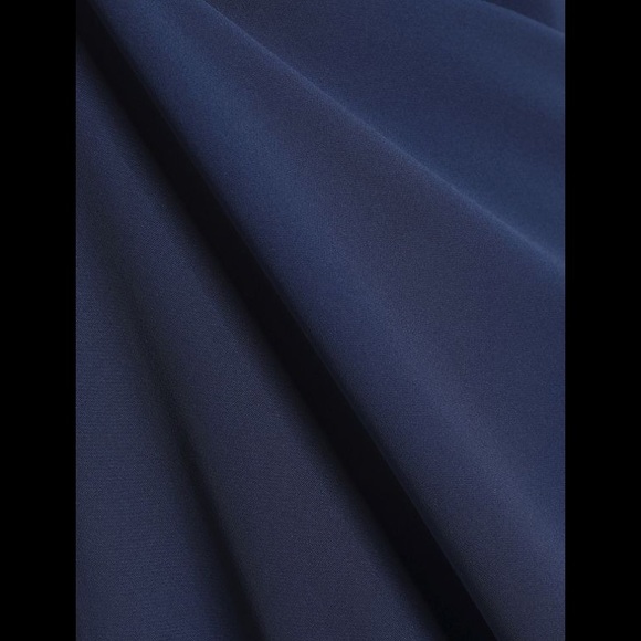 H A U T E H I P P I E: Crepe de Chine Halter Dress - Picture 5 of 8